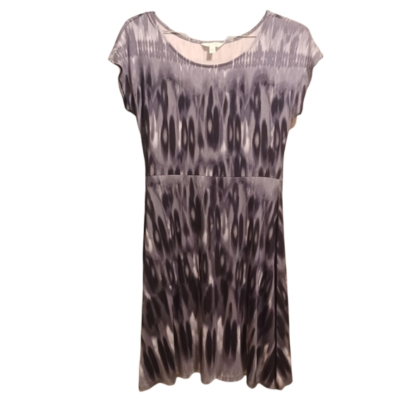 Athleta Dress Black, Gray, White Althetic Sports Dress Short Short Sleeves Small - Picture 2 of 6